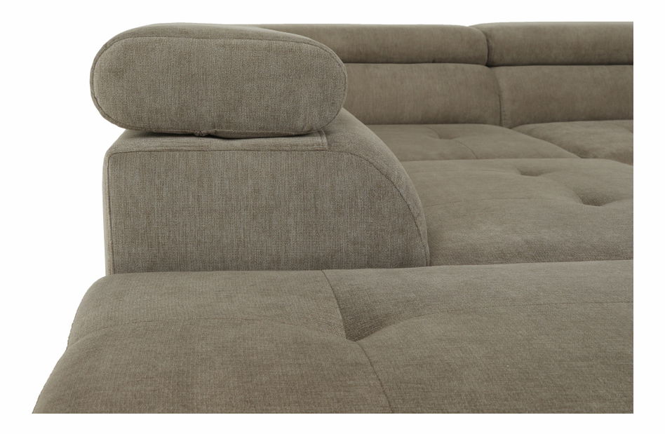 Rohová sedací souprava Bjorn P OTM-2 (hnědý melír) (L)