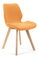 Jídelní židle Sivan (oranžová) (4ks)