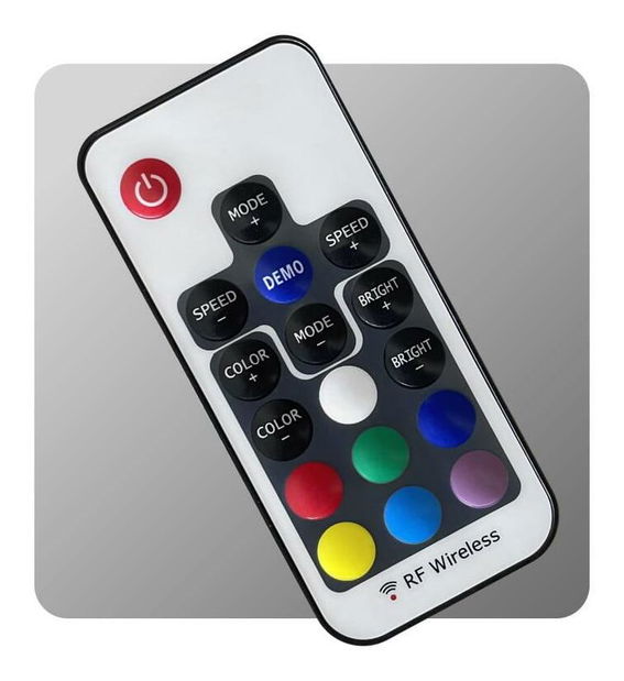 PC stolek Hyperion 2.5 (černá + vícebarevná) (s LED osvětlením)