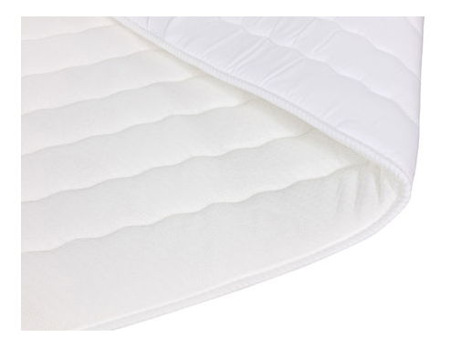 Manželská postel 160 cm Tebsano (světle šedá) (s roštem a matrací) (s úl. prostorem)