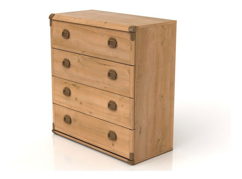 Komoda BRW INDIANA JKOM 4S/80 (Borovice antická)