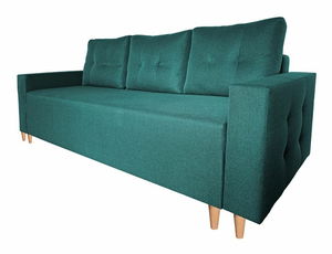 Pohovka třísedačka Scavid (tyrkysová)