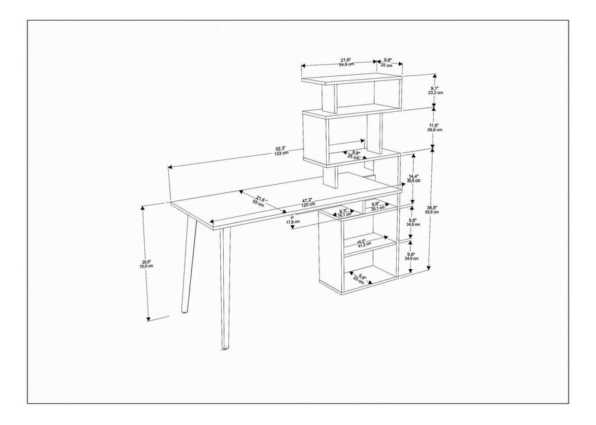 PC stolek Veratum (dub)