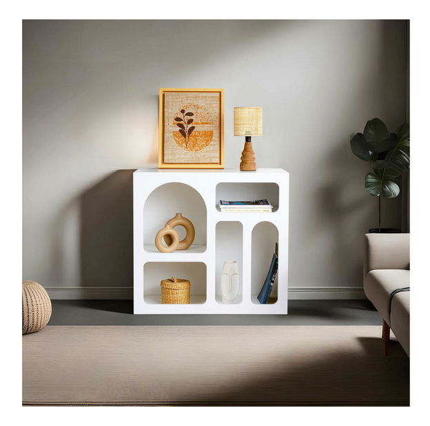 Regál Lesana (bílá)