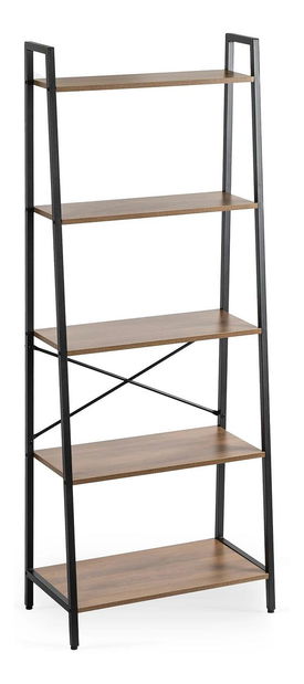 Regál Endosan (ořech + černá)