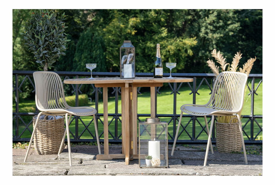 Zahradní židle Badelia (písková)