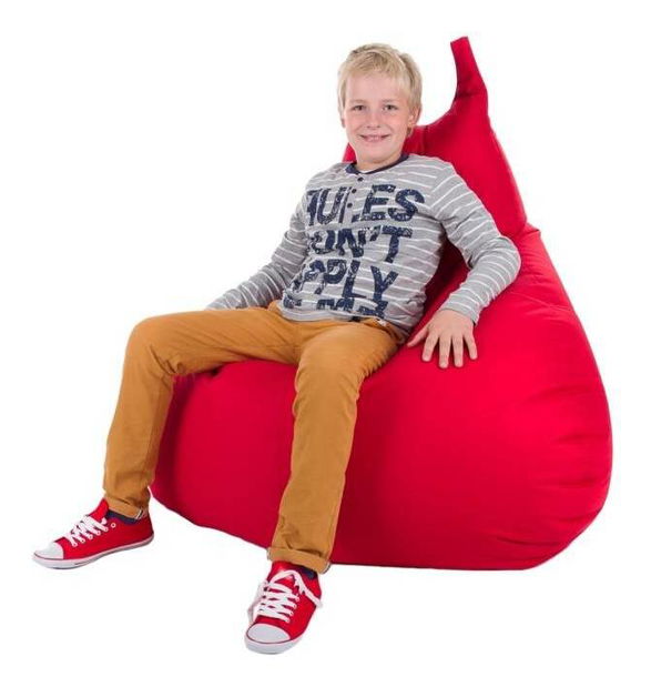 Sedací pytel Bobo XXL (červená)