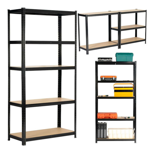 Set 2ks. regálů Sustituido 2 (černá)