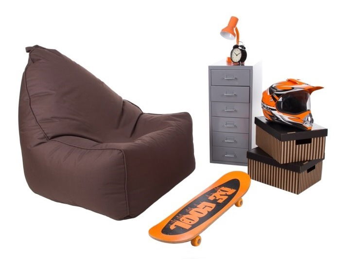 Sedací vak Glory XXL (hnědá)