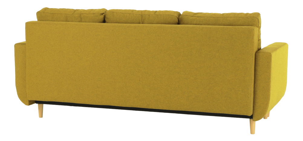 Rozkládací pohovka Dollar (hořčicová)