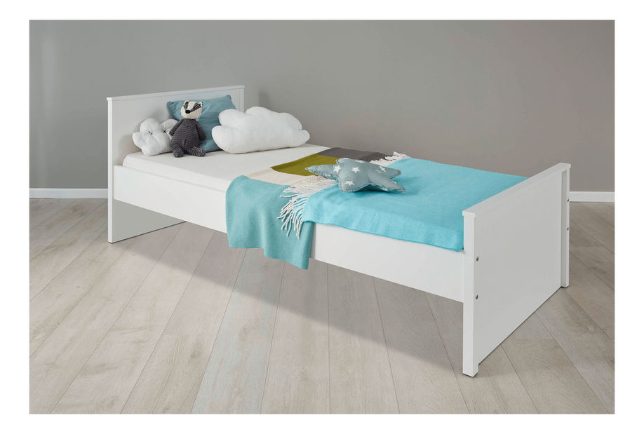 Jednolůžková postel 90 cm Otis 90 (bílá)