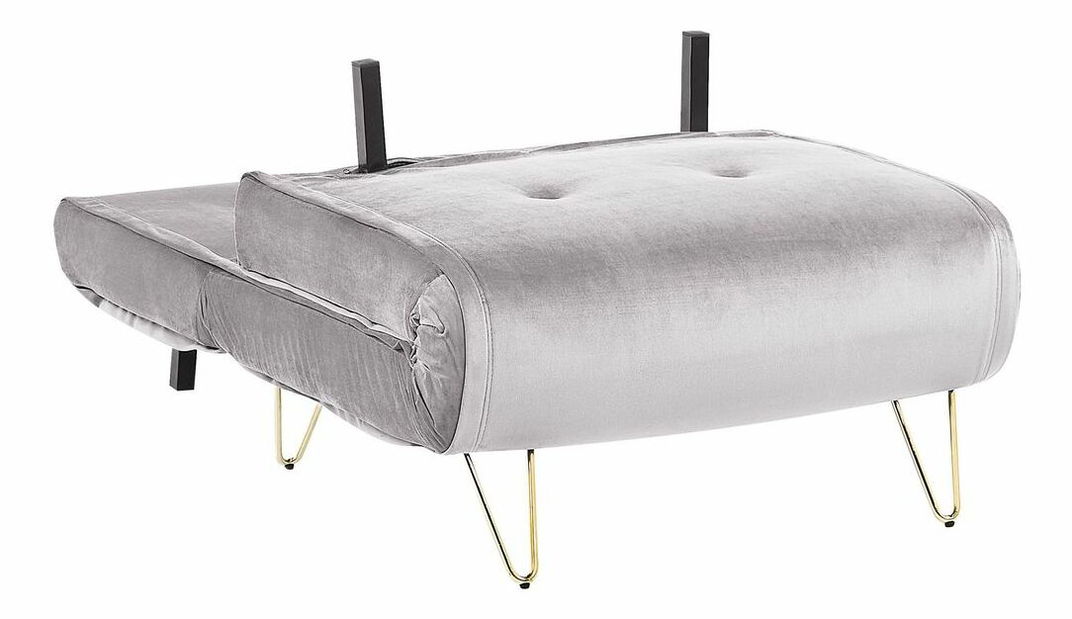 Křeslo Valentine (světle šedá)