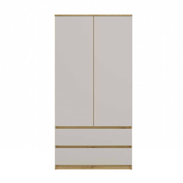 Šatní skříň Musecalo 1 (dub artisan + kašmír)