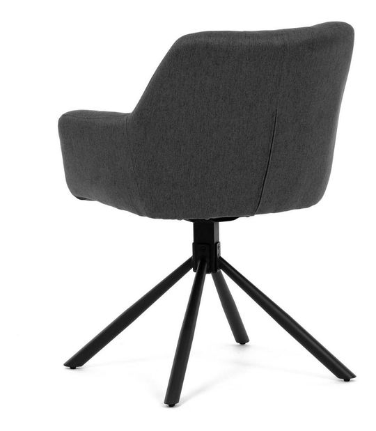 Jídelní židle Hogares (tmavě šedá)