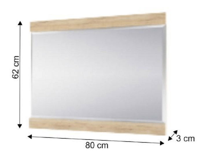 Zrcadlo Oscroft (dub san remo)