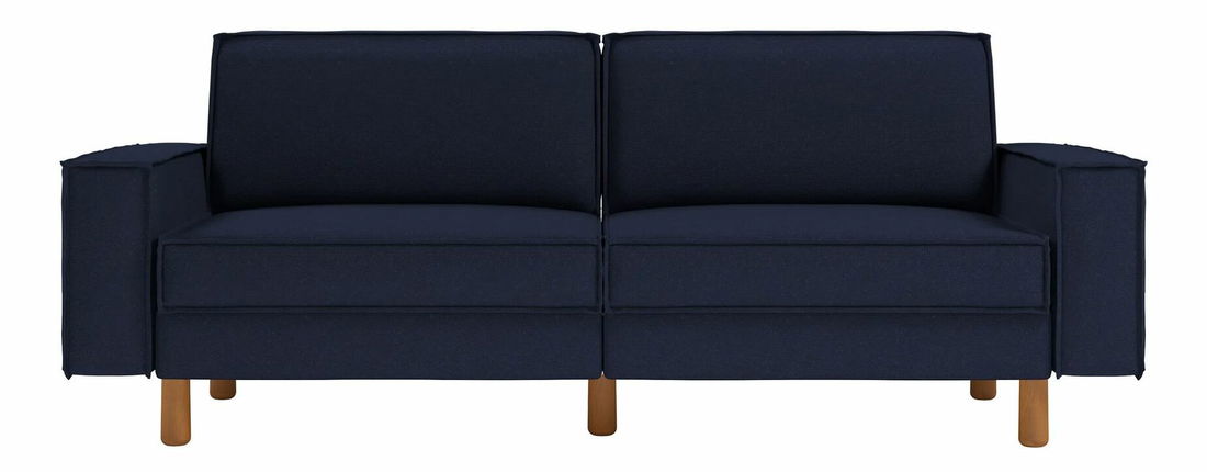 Pohovka trojsedačka Spary E (šedá + ořech)