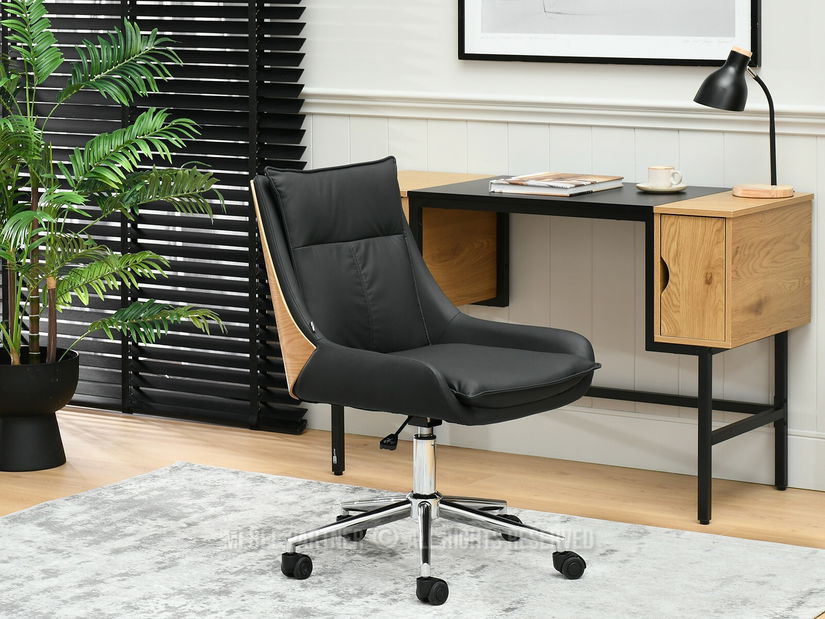 Kancelářské křeslo Leoss (černá)