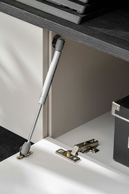 Obývací stěna Tacan (kašmír + grafitový dub)