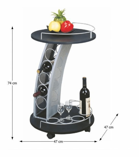 Servírovací stolek Alder