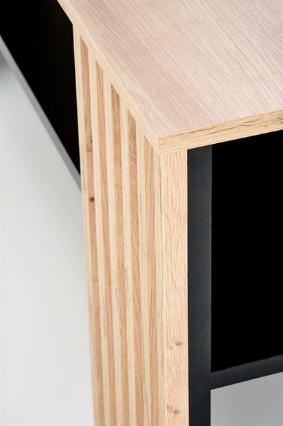 Konferenční stolek Femme (dub artisan + černá)