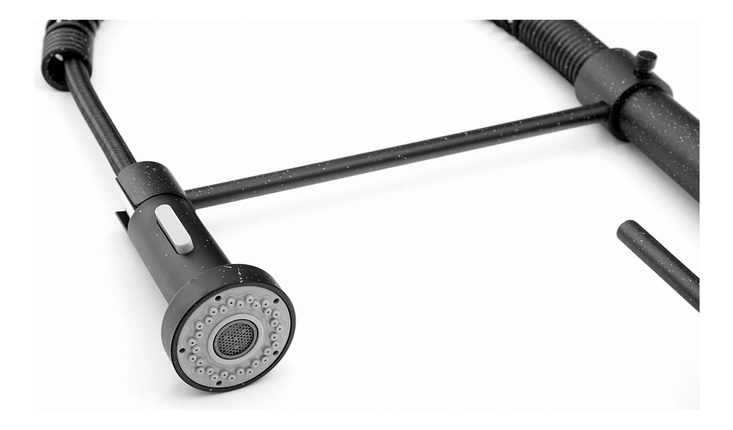 Vodovodní baterie Siriel (černá + textura)