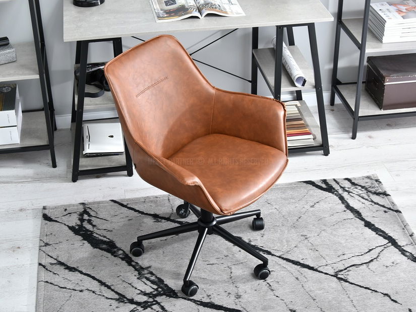 Židle Omaro (hnědá + černá)