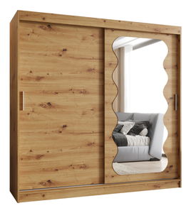 Šatní skříň 200 cm Spock (dub artisan)