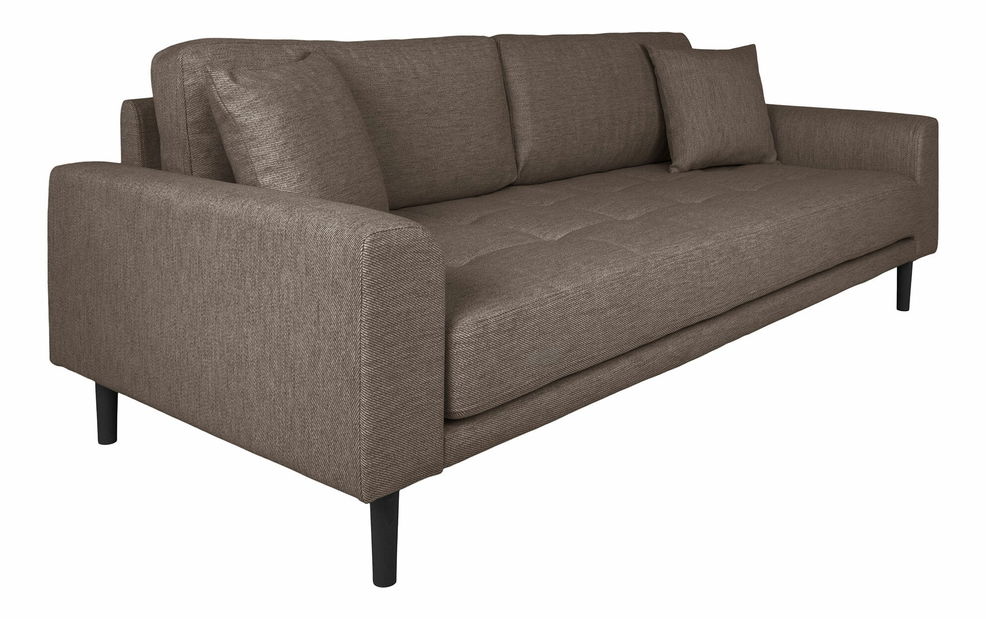 Pohovka trojsedačka Lvaveriaora 3 (hnědá)