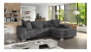 Rohová sedací souprava Hold (šedá)