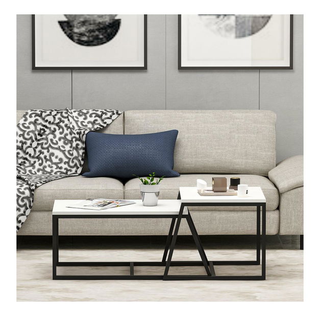 Konferenční stolek Minimol (bílá)