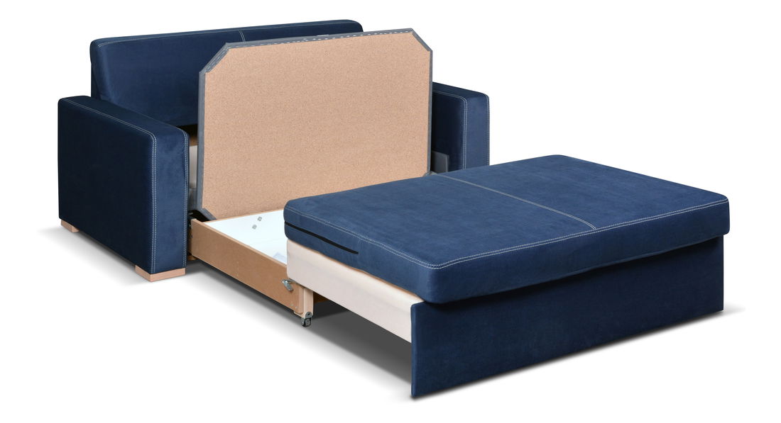 Pohovka dvoused Pallie (žlutá)