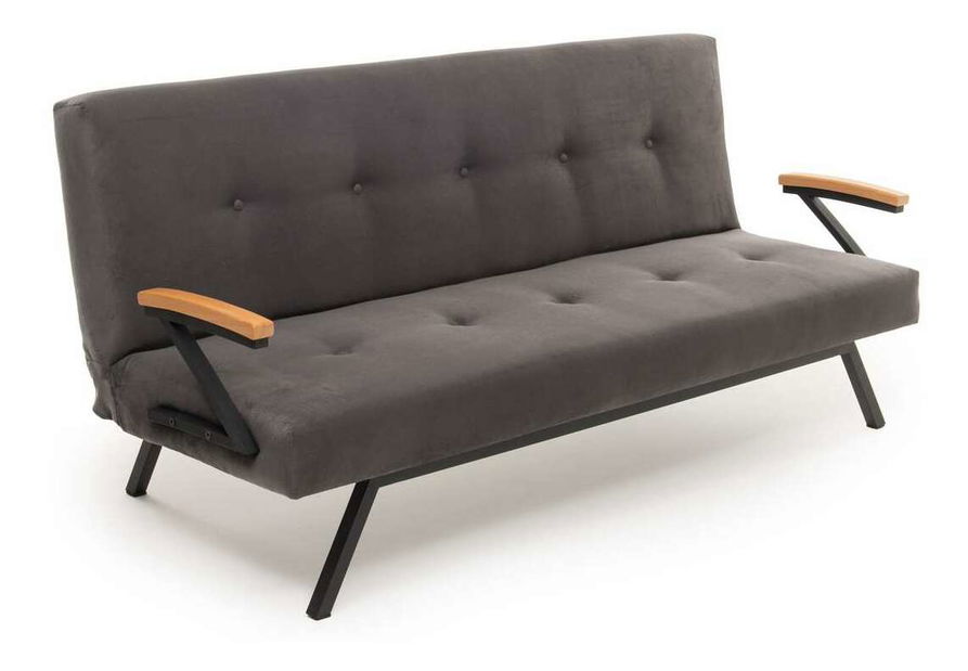 Rozkládací pohovka Zoria (tmavě šedá)