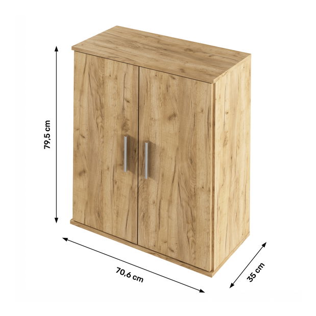 Skříňka typ 1 Ressan (dub artisan)