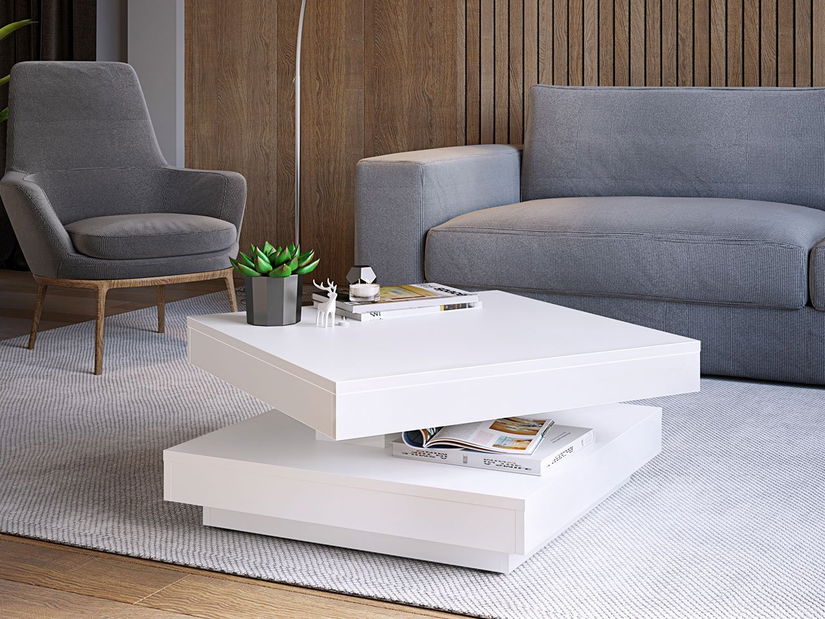 Konferenční stolek Daphir (bílý) *bazar