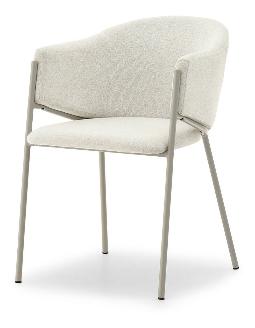 Jídelní židle Conquisto (krémová + šedá)