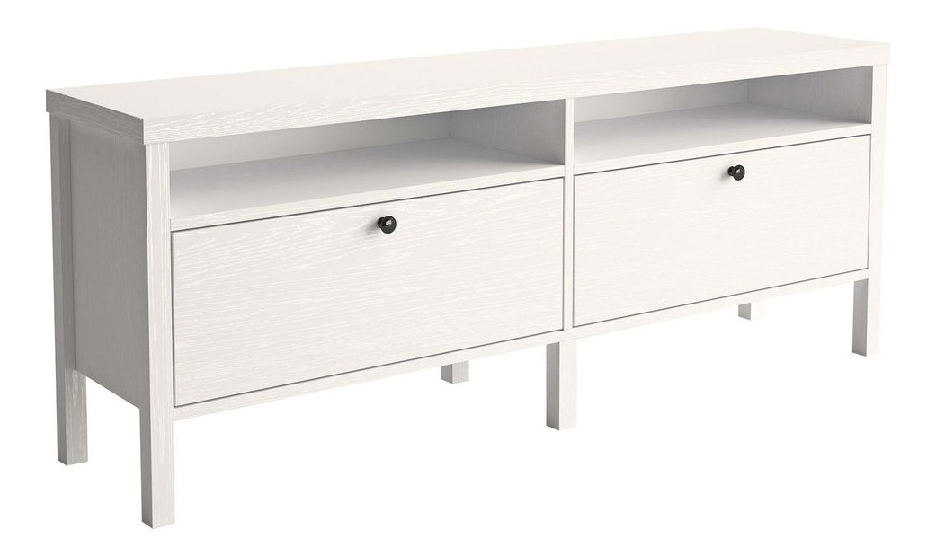 TV stolek/skříňka Franc 15 (bílé dřevo)
