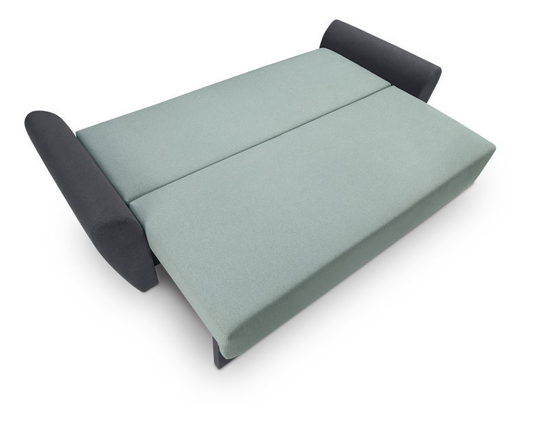 Pohovka BRW Uno Lux 3DL (zelená + šedá)