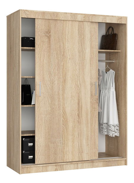 Šatní skříň Cosimo (dub sonoma)