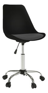 Kancelářské křeslo Darci (černá + tmavě šedá)