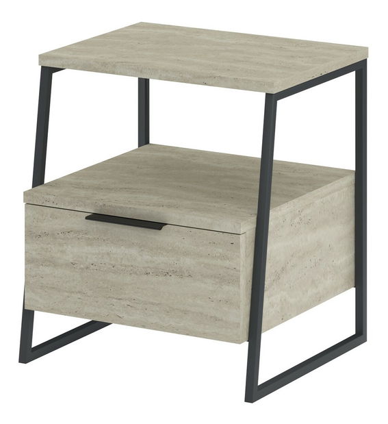 Noční stolek Pali (travertin)