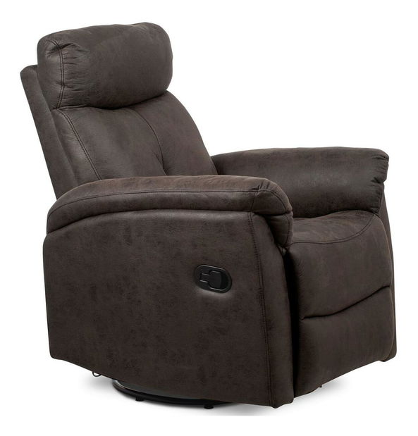 Polohovací křeslo Torturas (hnědá)