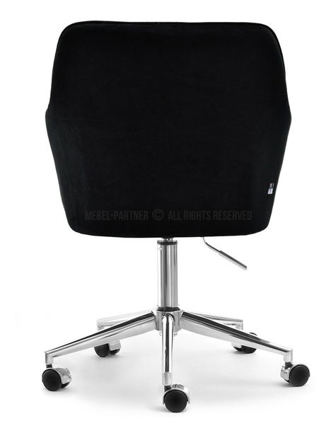 Křeslo Island (černá + zlatá)