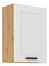 Horní skříňka Lesana 2 (bílá + dub artisan) 50 G-72 1F 