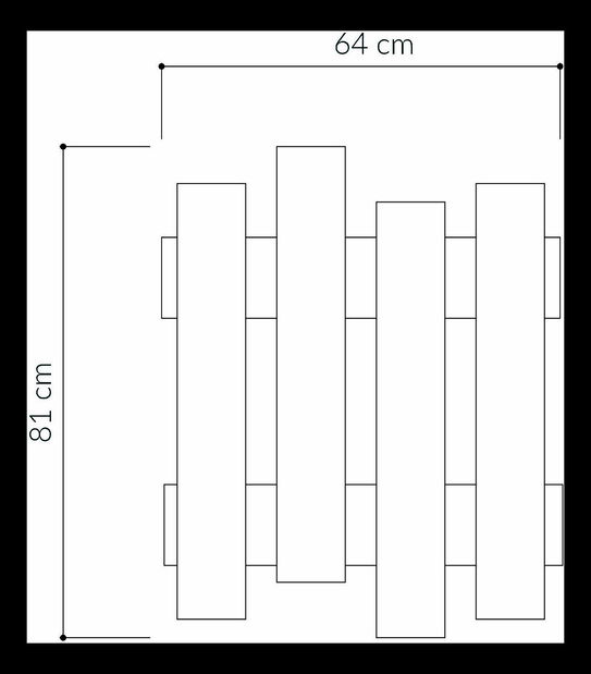 Věšák Wizard (Bílá)