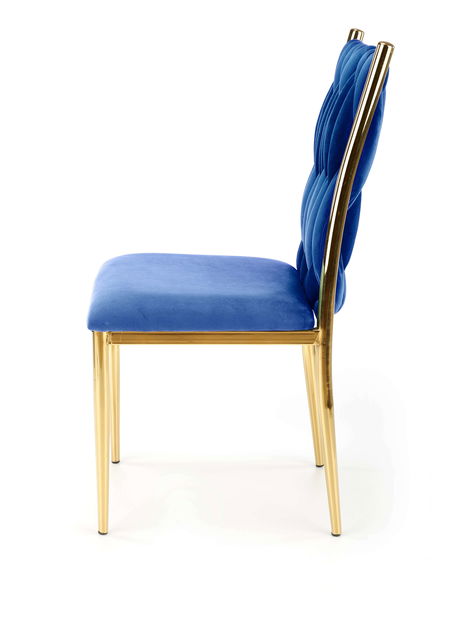Set 2 ks. jídelních židlí Kimiko (tmavě modrá + zlatá) *výprodej