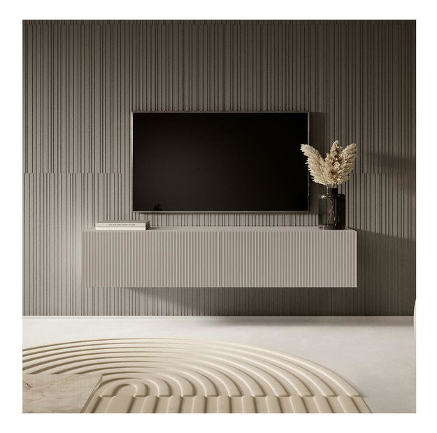 TV skříňka/stolek Vertigo 140 (sivobéžová)