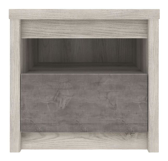 Noční stolek Japon (kaštan nairobi + onyx)