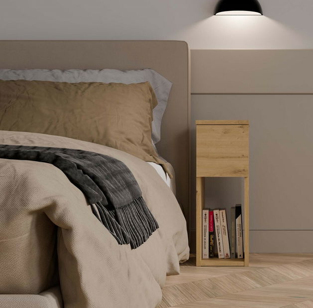 Noční stolek Gustaban 1 (dub artisan)