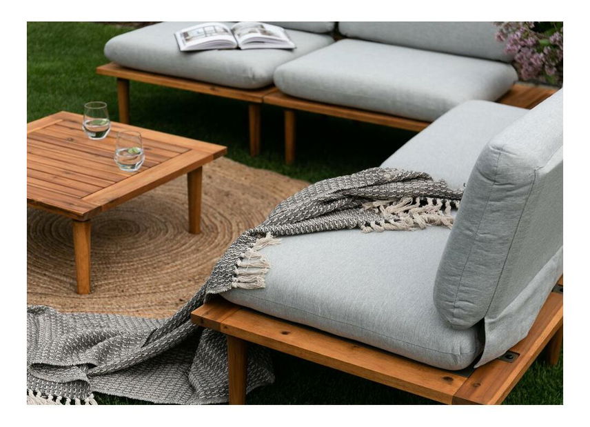 Zahradní set Compobasso (pro 4 osoby) (šedá)