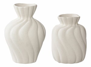 Set 2 ks váz Veloria 6 (bílá)